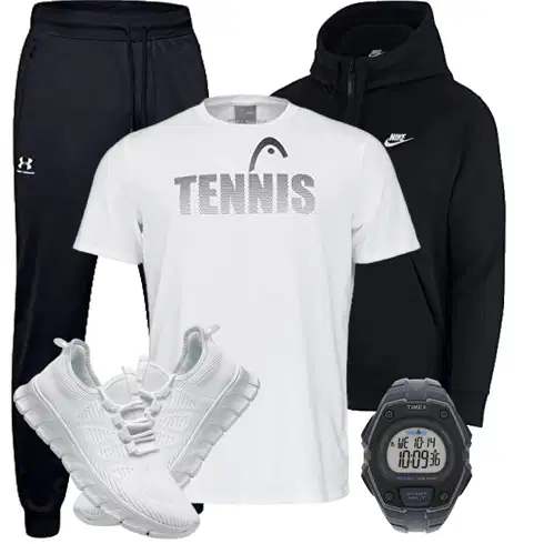 Warme Schwarz SportHose Under Armour kombinieren