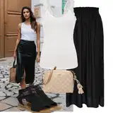 Bez Rukava Bluze i Tunike Veći Brojevi Outfiti image