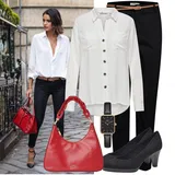 Kombinace Halenek a Chinos Kalhot image