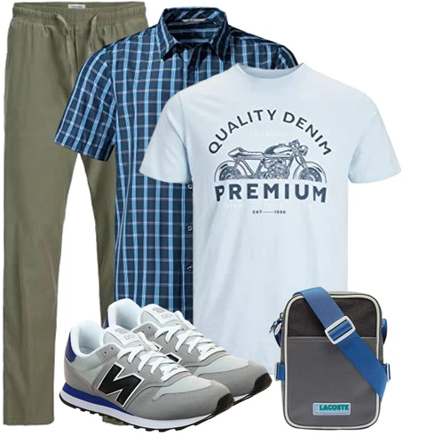 Blau Bluse Vaude kombinieren