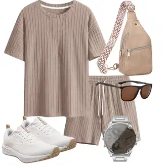 Zweiteilige Outfit mit TIMELYE "Summer Outfit"