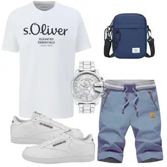 Sommer Outfits Hochzeit mit Blau Unkategorisiert MILESTEM "Summer Outfit"Look: Schule, Geburtstag, Weihnachten, Vatertag, Valentinstag, Hochzeit