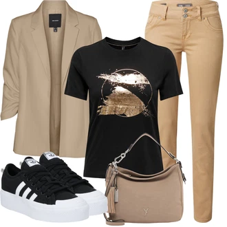 Dlouhé Outfit s Béžová/Khaki/Hnědá Dámské Džíny s Délkou 7/8/Kotníková Bota/Capri Džíny/Zkrácené Džíny/Džíny s Nízkým Sedem/Džín s Nízkým Pasem/Kožená bunda/Slim Fit Džíny/Kožené Boty/Zimní bunda LTB "Letní oblečení"