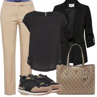 Outfit sa Crna Kargo Blejzer/Oversize Sako/Kožna Jakna za Muškarce/Kratki Sako/Dugi Sako/Sako od smokinga/Sako Jakna/Boyfriend Sako/Casual Sako/Sakoi za Bluzu/Kožna jakna za muškarce Only "Ljetna odjeća"