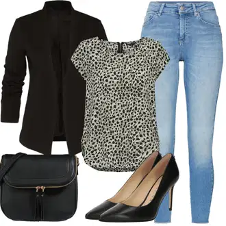 Outfity pro léto Vintage s Černá/Hnědá Taška/Klasická Taška Přes Rameno/Brašna/Sportovní Taška Přes Rameno About You "Letní oblečení"Look: Rad, Šik, Klasické, Elegantní, Cool, Kancelář, Old Money, Vintage