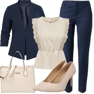 Kombinacije za ljeto Egirl sa Bež Veliki džep/Torbica/Poslovna Torba/Shopper torba/Torba za nošenje/Ured Za Torbu Guess "Ljetna odjeća"Look: Boja, klasický, Safari, cool, Šik, Egirl, Disko