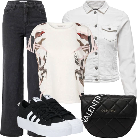 Kombinace Tmavě šedá/Tmavě modrá/Světle šedá/Šedá/Khaki Kalhoty Bootcut/Manšestrové Kalhoty/Kalhoty se Štěrbinou/Rovná Kalhoty/Twillová Kalhoty/Široká Kalhoty/Boyfriend Kalhoty/Rozšířená Kalhoty florence by mills exclusive for about you