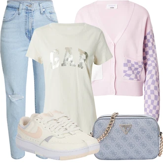 Outfity pro léto S křivkami s Růžová/Fialová Pletenina veľkej veľkosti florence by mills exclusive for about you "Letní oblečení"
