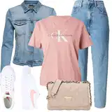 Outfity s baggy džíny image