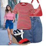 Espadrille Sandály z Kůže Outfity image