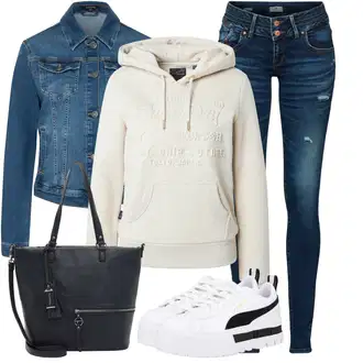 Outfit s Superdry "Módní vzhled na podzim"