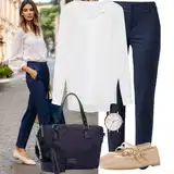 Poslovni outfiti s ravnim cipelama image
