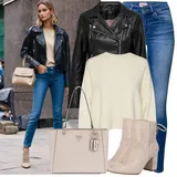 Zimní kotníkové boty outfity image