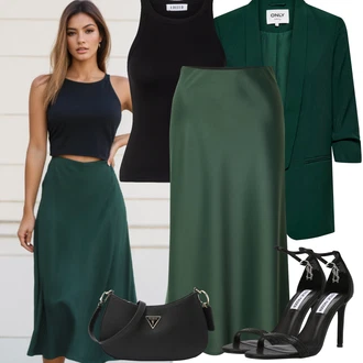 Outfit sa Crna/Bijela/Plava/Crvena/Smeđa/Narandžasta Pumpica S Visokim Prednjim Dijelom/Sandala na Petu/Salonka & Visoki Pet/Sandala s petom/Sandala s vratilom/Salonka s Kopčom/Pumpa u obliku slova T Steve Madden "Odjeća za jesen"