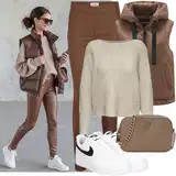 Legíny s Vysokým Pasem Outfity image