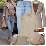 Outfity s džínami z 50. let image