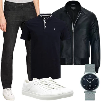 Biker Outfit "Herbst Outfits"