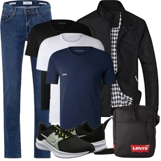 Outfit mit Sneaker Nike "Herbst Outfits"