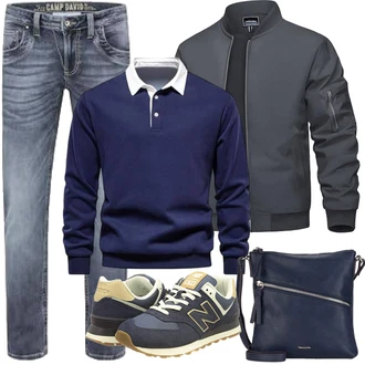 Outfit mit Sneaker New Balance "Herbst Outfits"