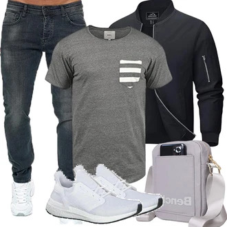 Outfit mit Schuh Sneaker/Accessoire/Schuh Adidas "Herbst Outfits"