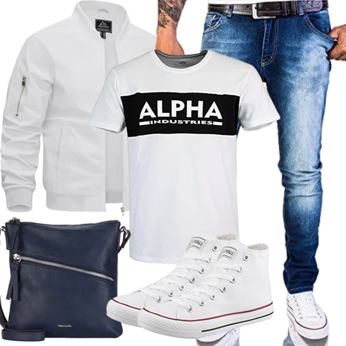 Grau/Weiß/Hellgrau/Khaki Ripstopjacke/Frühlingsjacke/Reflektierende Jacke/Jacke mit Seitlichem Reißverschluss/Coachjacke/Sommerjacke/Nylonjacke/Uniformjacke/Fliegerjacke/Bomberjacke KEFITEVD kombinieren mit Schuh Sneaker Elara