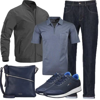 Outfit mit Sneaker Tommy Hilfiger "Herbst Outfits"