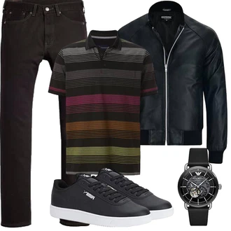 Biker Outfit "Herbst Outfits"