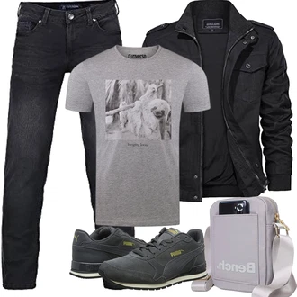 Outfit mit Sneaker Puma "Herbst Outfits"