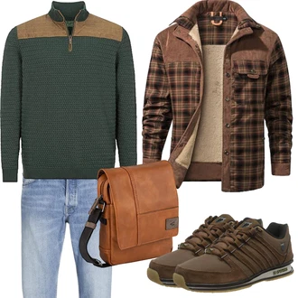 Mit Bauch Outfit mit Charles Colby "Herbst Outfits"