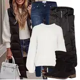 Slouchy čizmice outfiti image