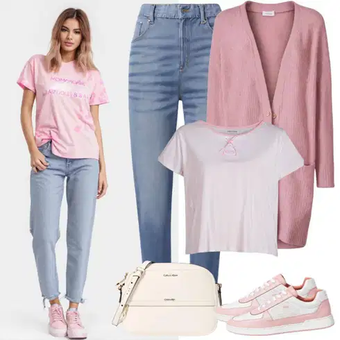 Roza Superga kombinirajte z Roza Smešne majice/Grafične majice/Besede na majicah/Majice s kratkimi rokavi/Lepe Majice/Majice za spanje basic feel good, Roza Kardigani iz kašmirja/Kardigani z resicami/Podloženi pleteni jopiči/Bombažne jopice/Zimske kardigane/Dizajn navijanja pletene jope/Dolge jopice/Poletni kardigani/Trachten Jopice kesi, Škrlatna/Roza/Svetlo siva/Siva Vodotesni čevlji/Treking Čevlji/Vodoodporni zunanji čevlji/Zimske superge Columbia, Rjava/Bež/Siva Torbice za čez ramo/Mini torbice/Billfolds/Torbice za okrog pasu Steve Madden, Svetlo modra/Modra Kavbojke Visokega Pasu/Dad Kavbojke/Girlfriend Kavbojke/Mom Jeans/Zožene Kavbojke/Vintage Kavbojke rue paris