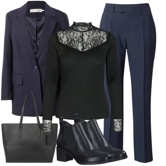 outfit mit About You "Jesenska obleka za prosti čas"