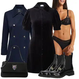 outfit mit Hlačke Tangica PASSIONATA "Jesenska obleka za prosti čas"