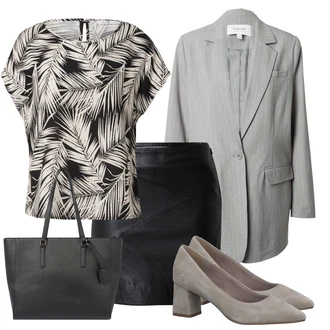 outfit mit About You "Jesenska obleka za prosti čas"