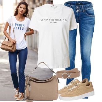 Rockový Koncert Outfit s Hnědá/Khaki/Šedá/Béžová Pásek bez Přezky/Ležérní pásek/Klasické Pásky/Kožený Pásek/Široký Opasek Calvin Klein "Lehký outfit"Look: 30 léta, Klasické, Cool, Extravagantní, Moderní, Kancelář, Premium, Rockový, Unisex, Retro, 80tá léta, Koncert, Nový Rok