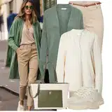 Hnědé tenisky outfity image