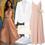 Outfity s bílými klasickými saky image