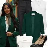 Outfity s bílými halenkami a tunikami pro plnoštíhlé image