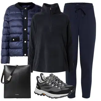 outfit mit Columbia "Obleka za jesen"