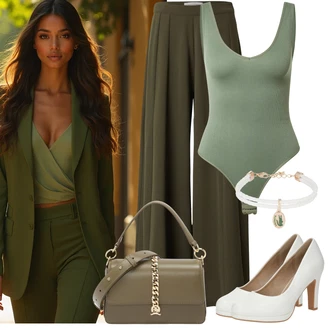 outfit mit About You "Obleka za jesen"