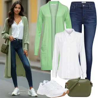 Outfity pro zábavu Svatba s Bílá/Béžová/Krémová Teniska na platformě/Plátěná teniska/Tenisky s Bočním Zipem/Zimní tenisky Superga "Outfit pro podzim"Look: Bar, Svatba, Koncert