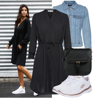 Flex Appeal 3.0 Outfit s Bílá/Zlatý Běžecká bota/Tréninková bota/Gymnastická bota/Tenisová bota/Bota na fitness/Běžecká bota Skechers "Oblečení pro volný čas"