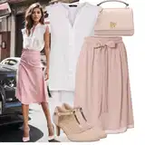 Haljine većih brojeva za posao outfiti image