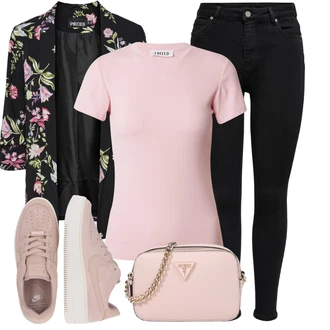 Outfit sa Pink Majica za plažu/pletena košulja/Funkcionalna majica/Majica s mrežicom/Majica kratkih rukava/Muške tenisice za trčanje/Sportska majica/Majica/Obični top/Top za plažu/Odjeća za plažu Edited "Jesenski outfiti"