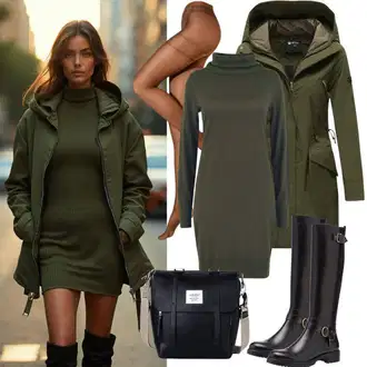 Outfity pro dešťové počasí "Perfektní pro podzim"