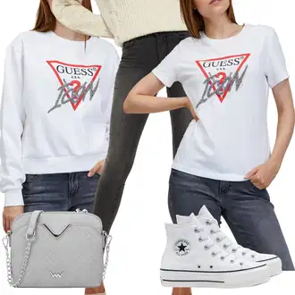 Style Outfits Western mit Siva/Bela/Srebrna Torba za čez ramo/Satchel torba/Torbica za mobilni telefon/Mini torbica/Torba za Macbook/Torba za čez ramo/Torbica za čez ramo/Vrečka za prenašanje Vuch "poletna obleka"Look: Rap, Klasična, Plemenita, Eleganten, Lak, Metal, Kovinski, Modernen, Prevelik, Premij, Transparent, Vintage, Western