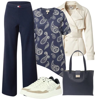 outfit mit Čevlj Superge Luknjasta/Superge z ježkom/Superge Z Bočno Zadrgo/Teddy superga/Superge z Bleščicami Armani Exchange "poletna obleka"