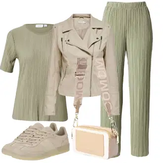 outfit mit Bež/Khaki Superga Usnjene superge/Superge Nizka/Ozka Superga/Vintage Superga Boss "poletni videz"