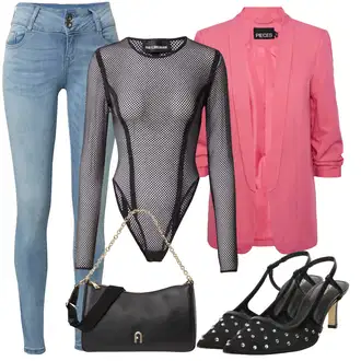 Jesenske Outfiti Gost na poroki mit Črna/Rjava/Bela Sandala/Slingback Črpalka/Čevelj S Paščkom/T-steg črpalka MICHAEL Michael Kors "poletni videz za elegantne ženske"
