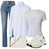 Zvončaste Hlače in Pajkice Outfiti image